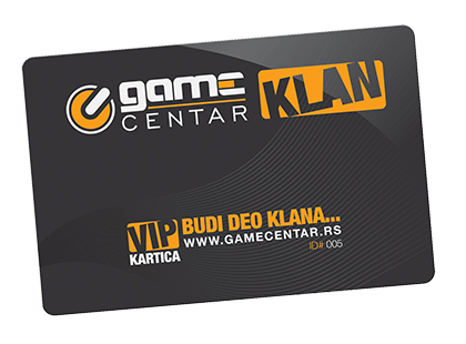 Kartica Game Centar klana Kartica Game Centar klana
