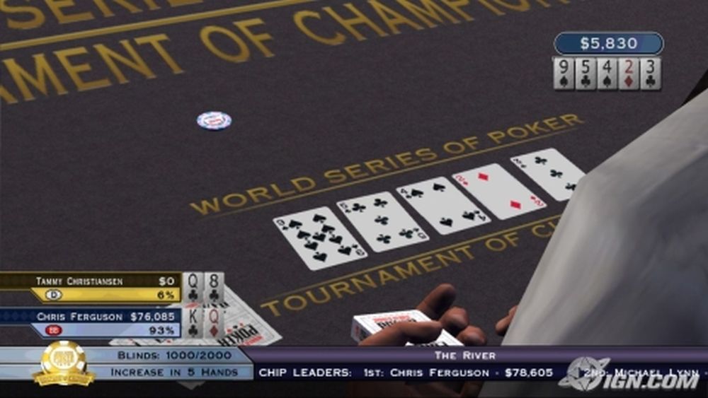 World Series of Poker: Tournament of Champions - GameSpot