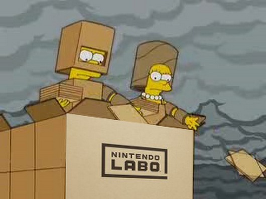 Nintendo LABO Simpsons