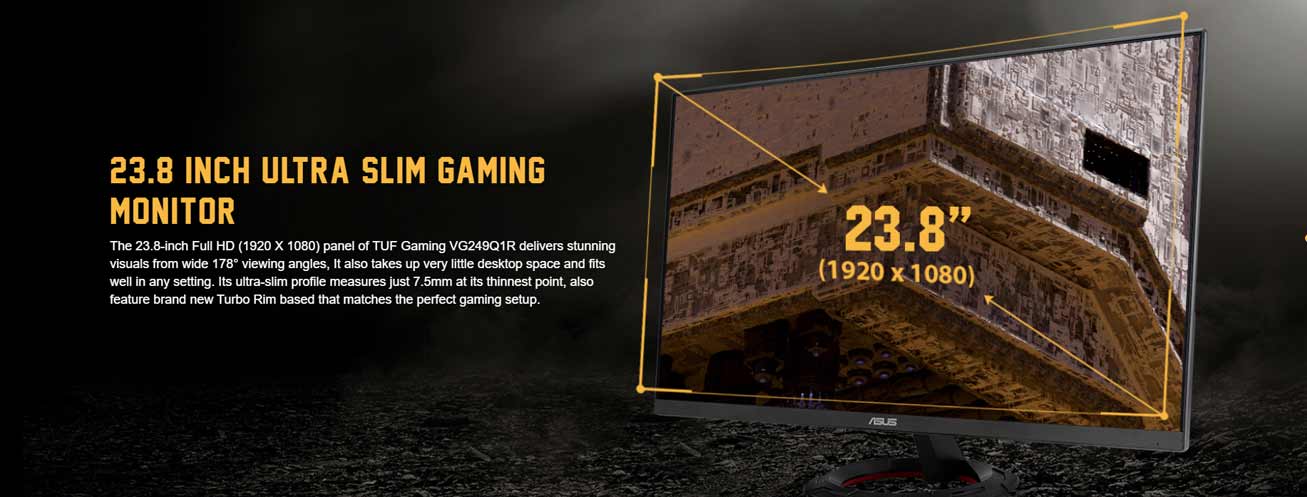 ASUS VG249Q1R 165Hz TUF Gaming Monitor Cena
