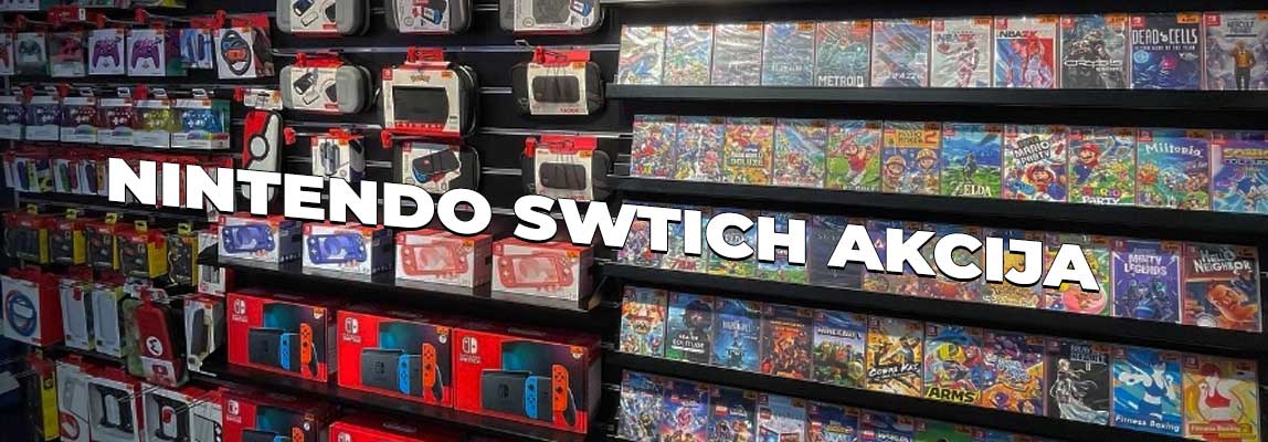 Nintendo Switch Akcija Cena