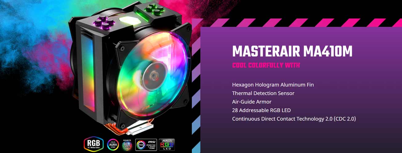 Cooler Master MasterAir M410M Procesorski Hladnjak Cena