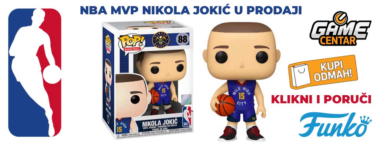 NBA MVP NIKOLA JOKIĆ FUNKO POP Cena