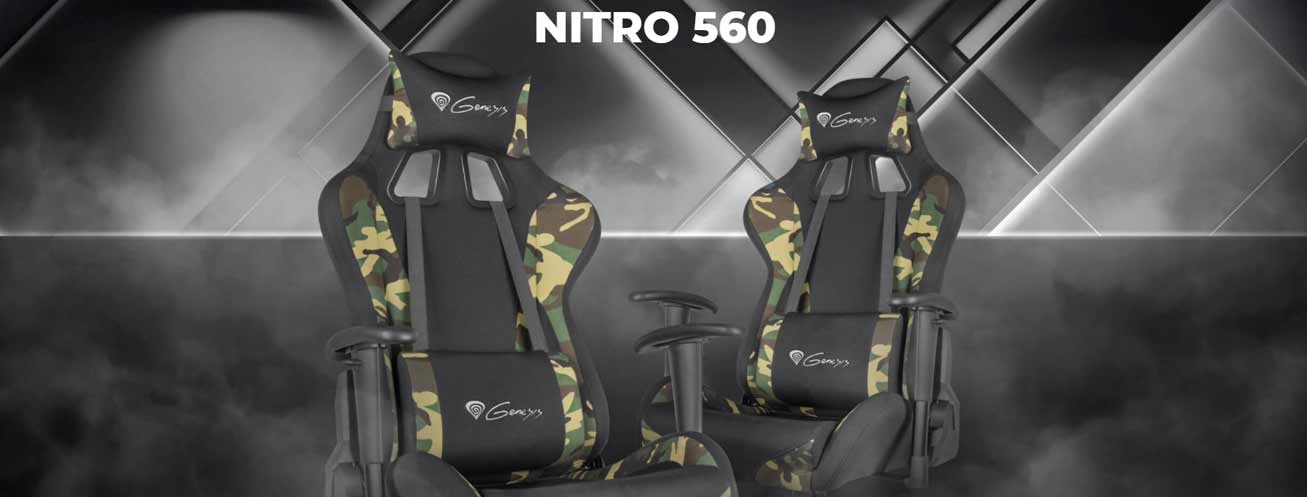 Genesis Nitro 560 Camouflage Stolica Cena