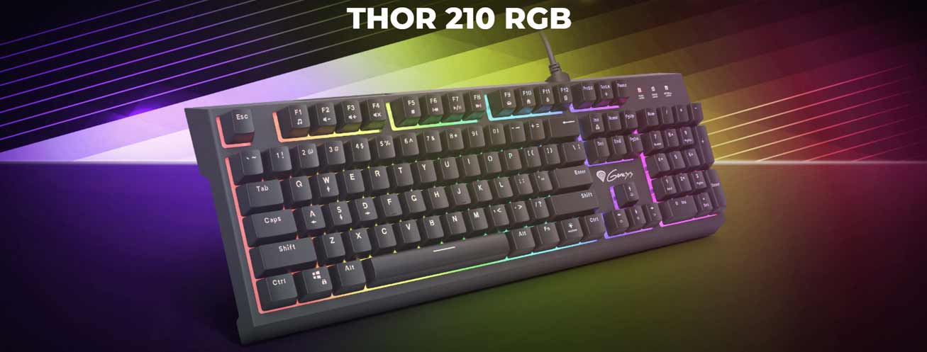 Genesis Thor 210 RGB Cena