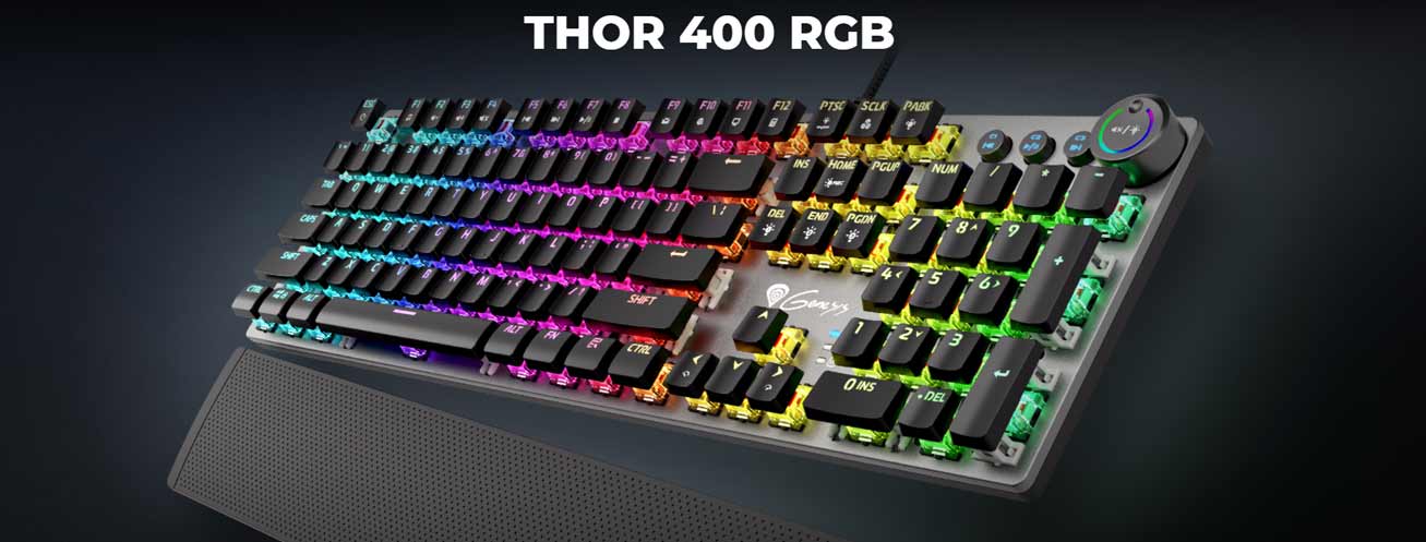 Genesis Thor 400 RGB Red Switch Tastatura Cena
