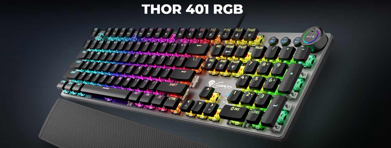Genesis Thor 401 RGB Tastatura Cena