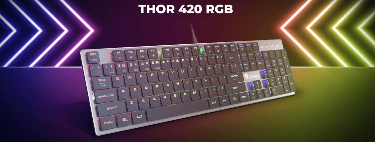 Genesis Thor 420 RGB Cena