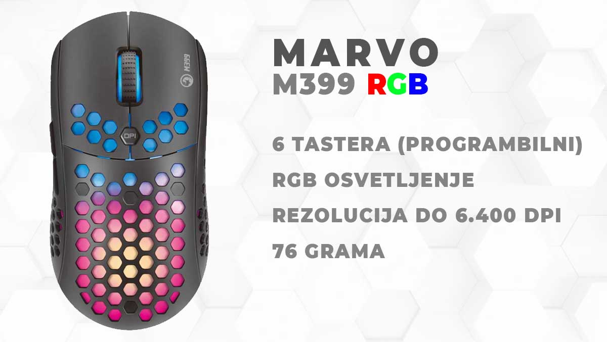 Marvo M399 RGB Cena