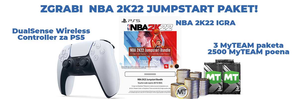NBA 2K22 JUMPSTART Paket Cena