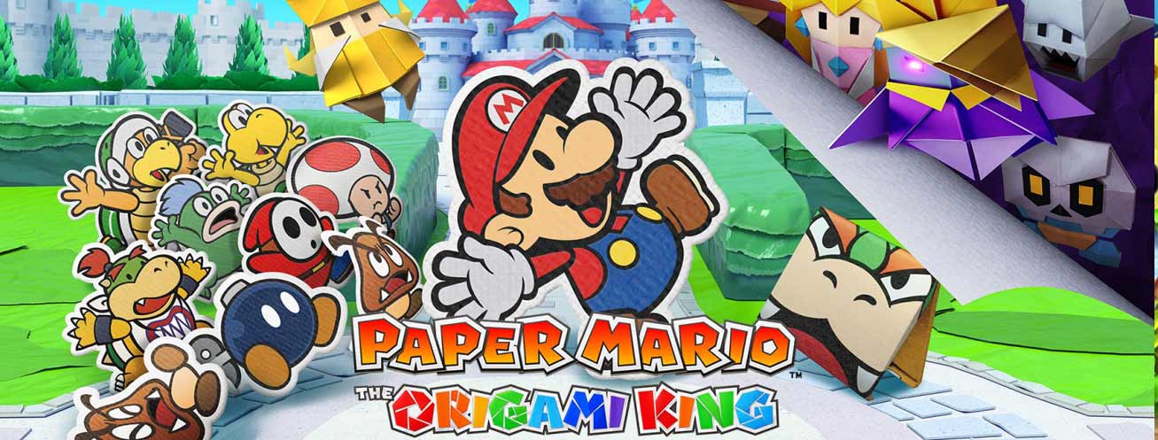Paper Mario The Origami King Cena