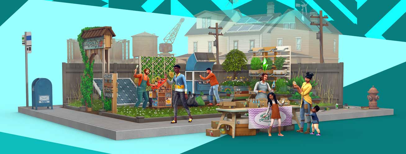 PCG The Sims 4 Discover Eco Lifestyle Expansion Cena