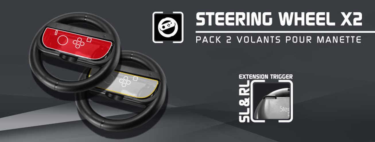 Steelplay Steering Wheel Two Pack Switch Cena