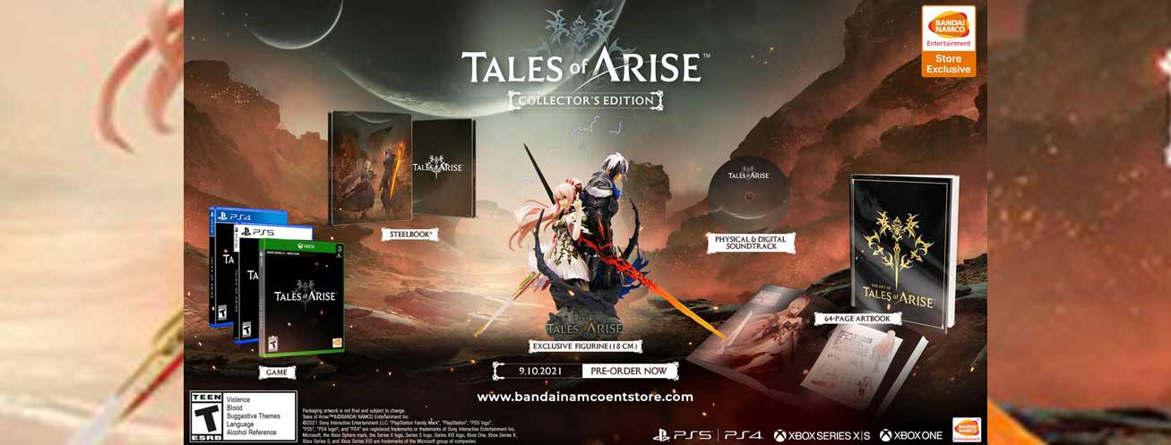 Tales of Arise - Collectors Edition Cena