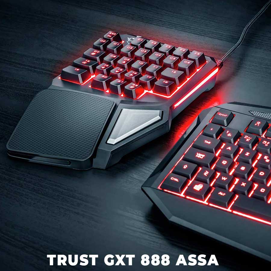 Trust GXT 888 ASSA Tastatura Cena