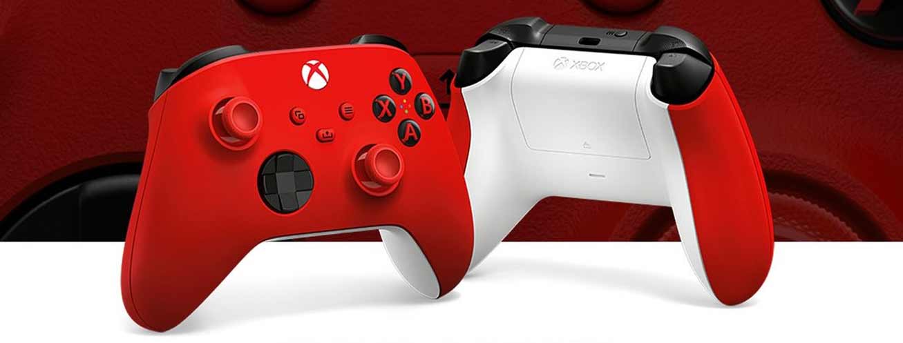 Xbox Series X Wirelles Controller Pulse Red Cena